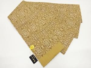 新品 正絹 寒々しく お召 反物 粋衣 御召 西陣 焦茶 2475