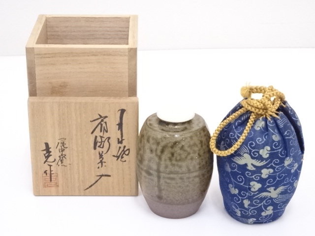 道具 ] - 道具 丹波焼 市野克造 肩衝茶入 □z | ネットショップ圭  