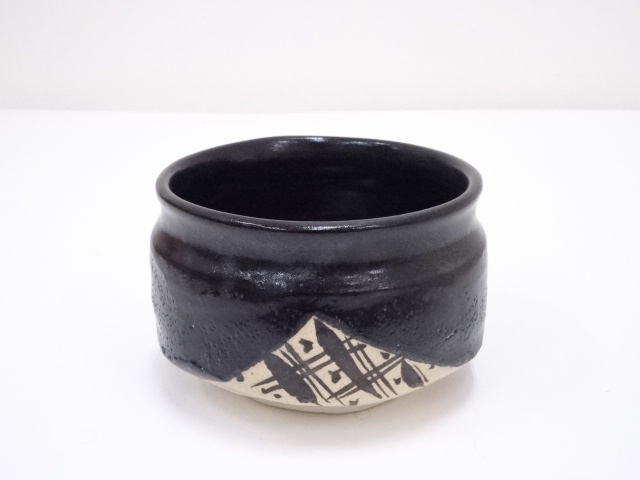 道具 ] - 道具 加藤釥造 黒織部茶碗 | ネットショップ圭 netshop Kei 