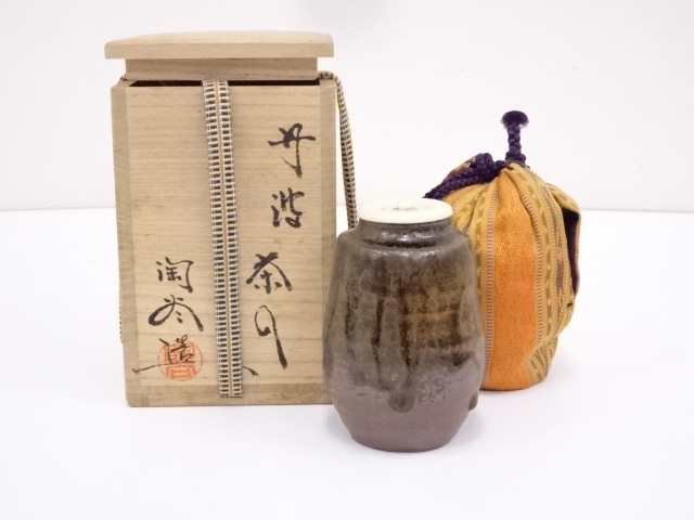 道具 ] - 道具 丹波焼 森本陶谷造 茶入 □z | ネットショップ圭 