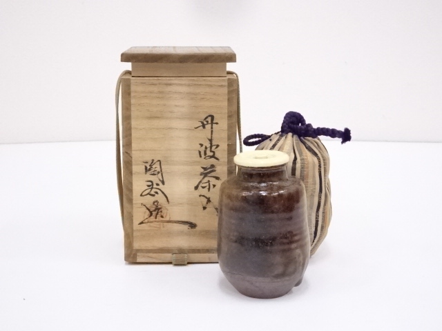 道具 ] - 道具 丹波焼 森本陶谷造 茶入 □z | ネットショップ圭 