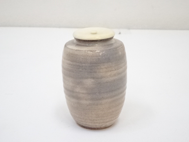 道具 ] - 道具 萩焼 大野瑞峰造 茶入（共箱） □z | ネットショップ圭 