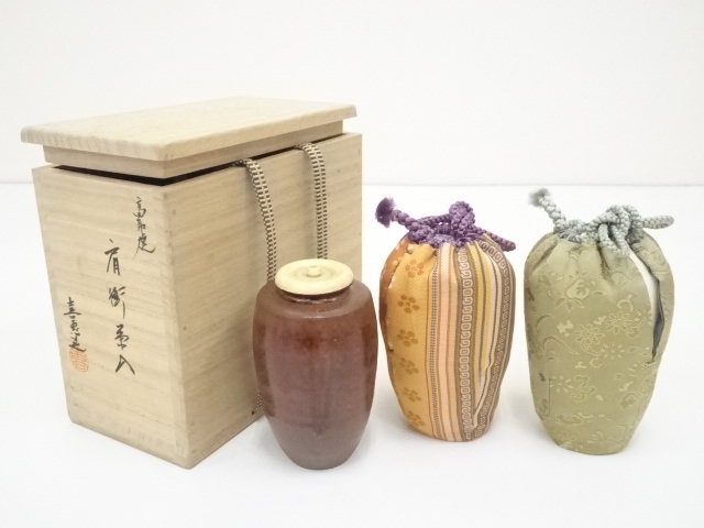 Amazon.co.jp: 骨董 お茶道具 茶道具 八掛火入一対 弘入 : おもちゃ 