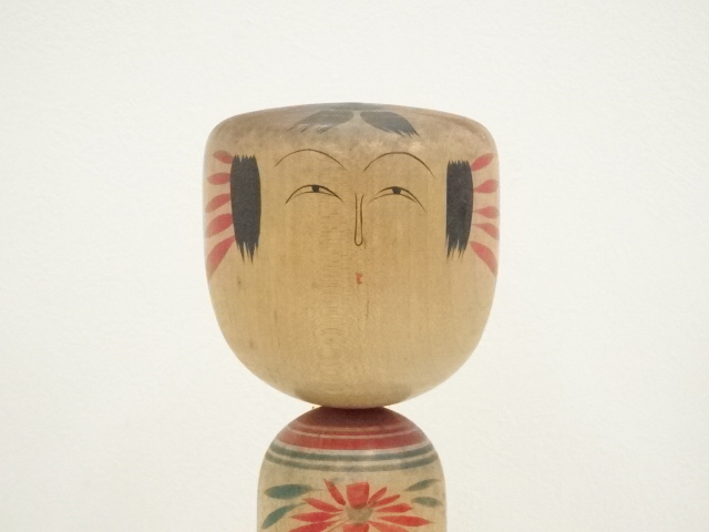 美品】石山和夫 作 特大 こけし 蔵王 まずかっ 湯系 郷土玩具 山形 