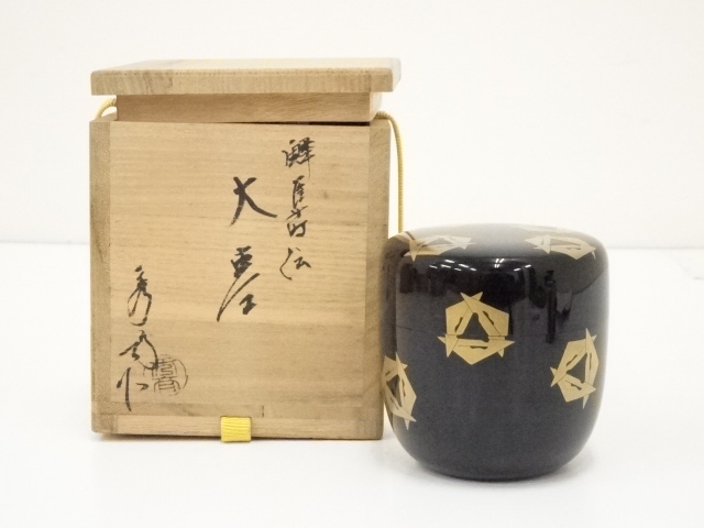 【幸 特別展】『清斎』造 秀逸作 雲錦 蒔絵 棗 共箱◆保証 茶道具 Yahoo!オークション -「師」(棗) (漆芸)の落札相場・落札価格
