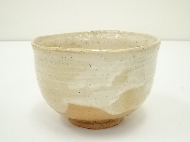 永】急須 湯冷まし 茶碗 萩焼 在銘 唐瀧庵窯 十二代 土谷一水造 飴釉 