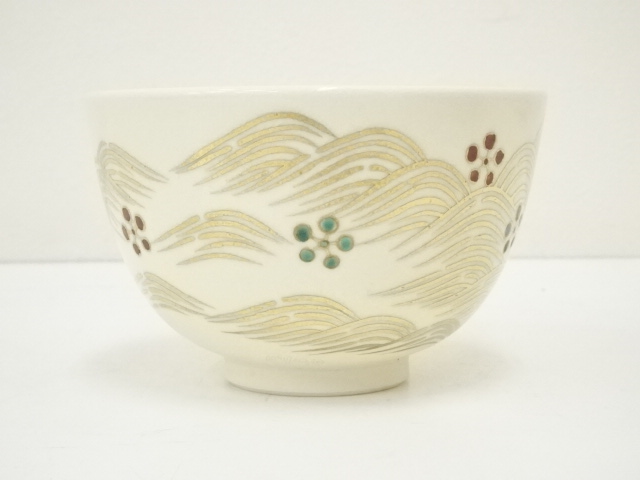 S724 香合 『つぼつぼ青海波蒔絵』『司峯造』 共箱 茶道具 取りつき