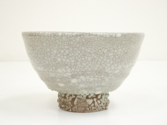 秘色 井戸茶碗 竹丁 共箱｜美術品・アンティーク・コレクション - 工芸品