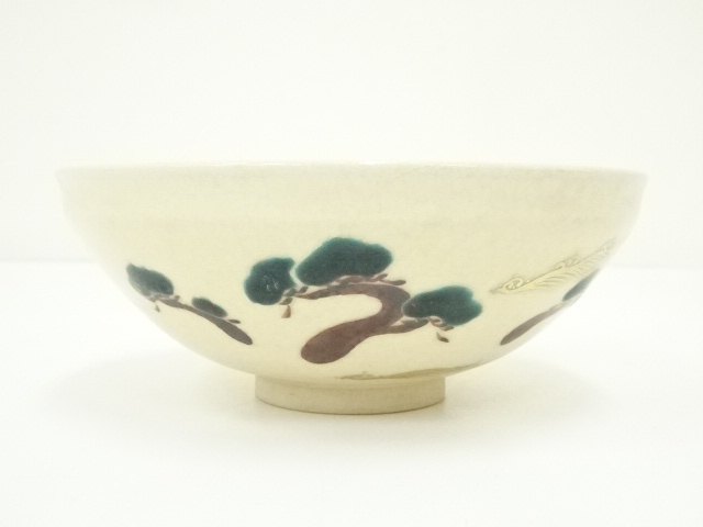 茶道具] 清閑寺 杉田祥平造 海松波 片口水注 (箱なし) ○ - 工芸品