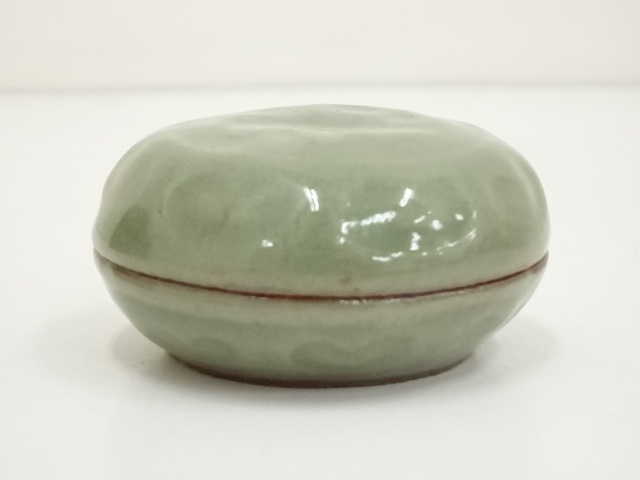 茶道具 香合 真清水蔵六 鹿香合 工芸品 - 工芸品