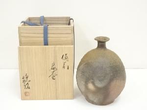 京焼き 八田蘇谷造 香枦 青磁 唐木蓋付き 工芸品 - 工芸品