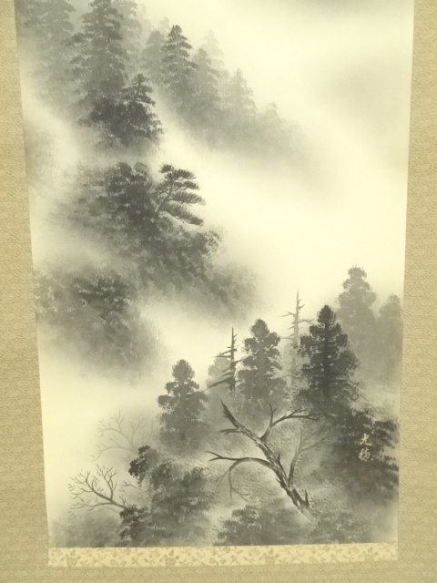 絵画 名家 張大千 『花鳥図』 肉筆保証 中国画 花鳥図 時代物 古美術品 