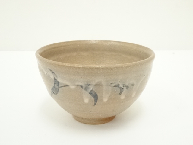 ys7011071; 宗sou 唐津焼　鏡山窯　井上東也造　唐津茶碗（共箱） 作品写真 - 唐津焼窯元 鏡山窯 Kyozangama