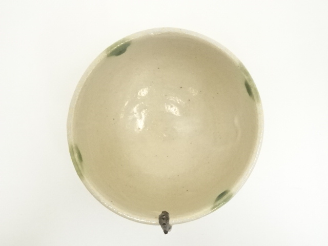 道具 ] - 道具 桃山窯 林英仁造 織部弥七田酉茶碗（共箱） | ネット 