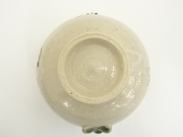 道具 ] - 道具 桃山窯 林英仁造 織部弥七田酉茶碗（共箱） | ネット 