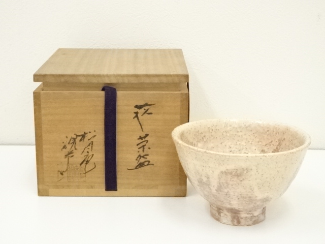 茶道具 時代物 萩焼 お茶碗 合わせ箱 骨董品、美術品 道具 ] - 道具 萩焼