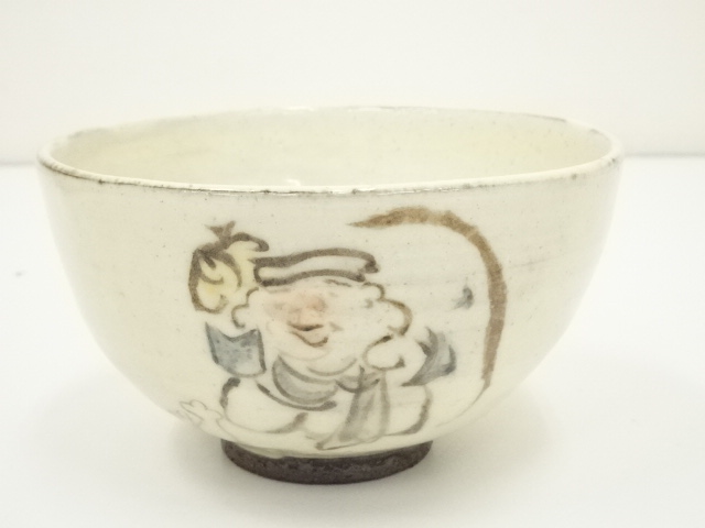 道具 ] - 道具 京焼 四代 真清水蔵六造 鉄絵彩色茶碗（共箱） | ネット 
