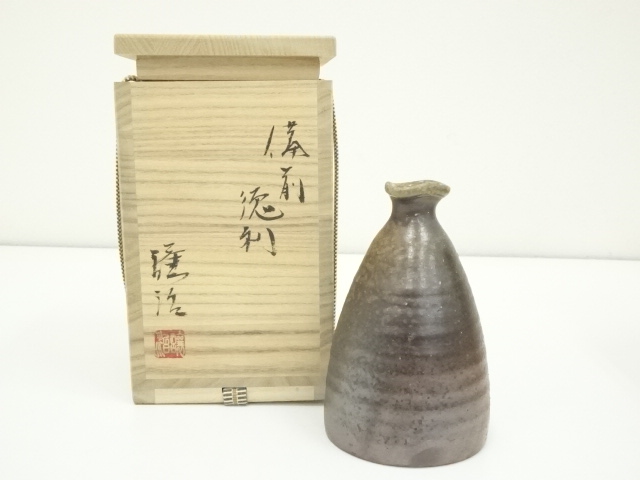 道具 ] - 道具 備前焼 山下譲治造 徳利（共箱） | ネットショップ圭 
