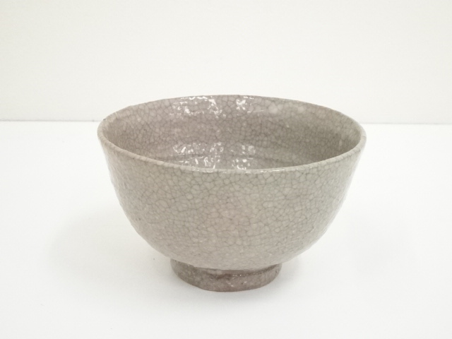 道具 ] - 道具 萩焼 三輪敏之造 茶碗（共箱） | ネットショップ圭 