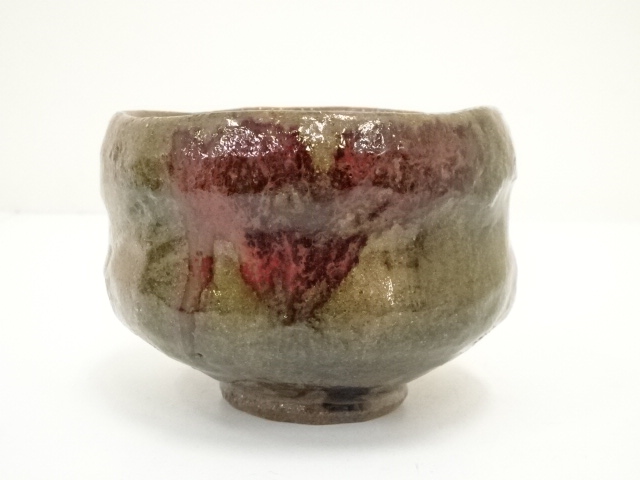 大樋焼 大樋平六（開発文七）抹茶碗 茶道具 共箱（22y） A0582】茶道具 