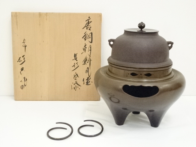 韓国韓紙工芸品「銅銭韓紙二列八引出（箪笥）」（伝統的なストラップ付き） 韓国韓紙工芸品「銅銭韓紙二列八引出（箪笥）」（伝統的な