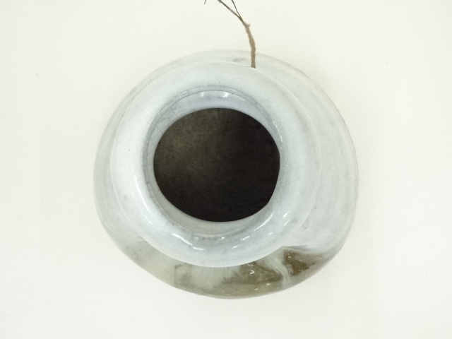 【茶道具】萩焼 北浜山 渋谷泥詩 萩白釉耳付花入 共箱 花瓶 美品 保証品 Yahoo!オークション -「渋谷泥詩 萩焼」の落札相場・落札価格