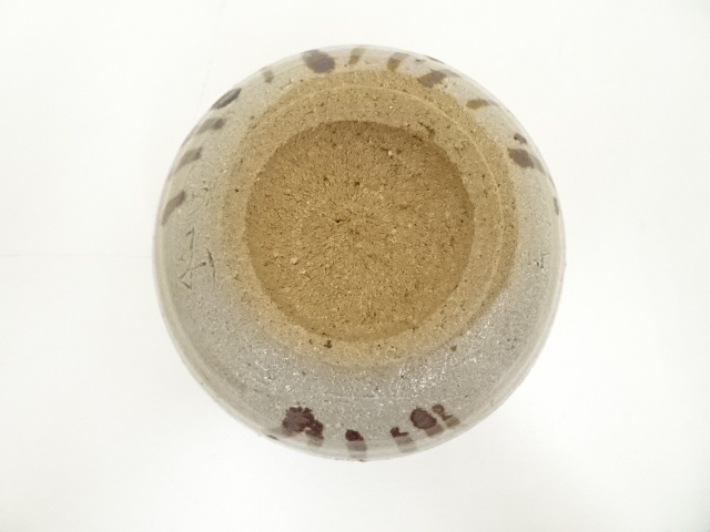 唐津井戸茶碗 唐津焼 溝上一薊作 茶道具 抹茶碗 表千家 【公式通販】