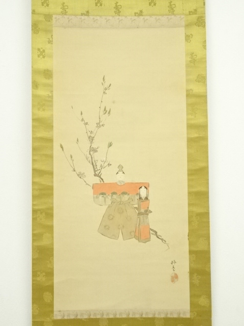 池田桂月筆【酒井抱一写】花鳥画 5月《燕子花に鷭