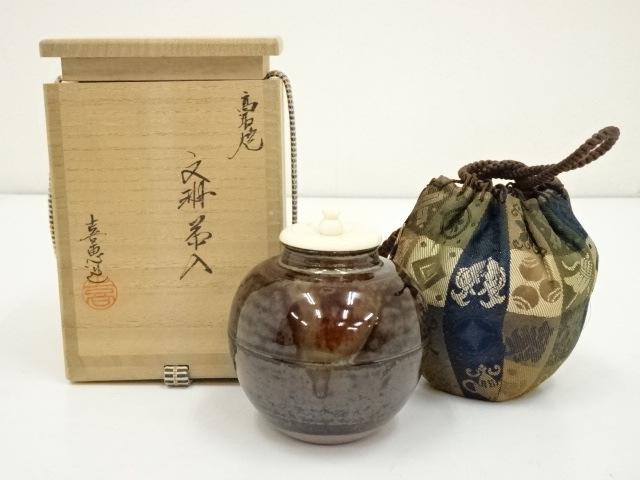 茶道具 茶入 お濃茶器 文琳茶入 9種類より選択 文琳 文琳茶入 茶道具 茶器⁄茶道具 茶入（お濃茶器） 文琳茶入 9種類より