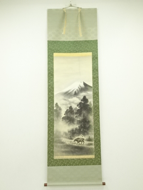 道具 ] - 道具 柴田翠山筆 牧童 肉筆絹本掛軸（中島清堂識箱）への質問 