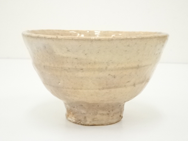 茶碗□萩焼き 通化寺窯【田村悟朗】 歪み茶碗 共箱 作家物 わるい