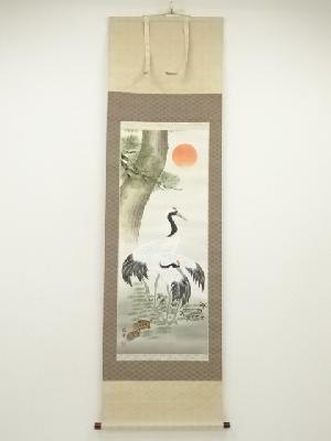 掛け軸 宋石 猛虎 絹本 大人し 希少 軸装 茶道具 掛軸 美品 です。